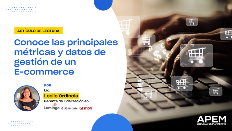 Conoce las principales métricas y datos de gestión de un E-Commerce